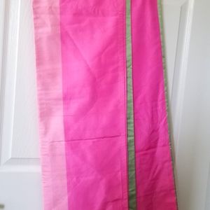 Pottery Barn kids silk curtains